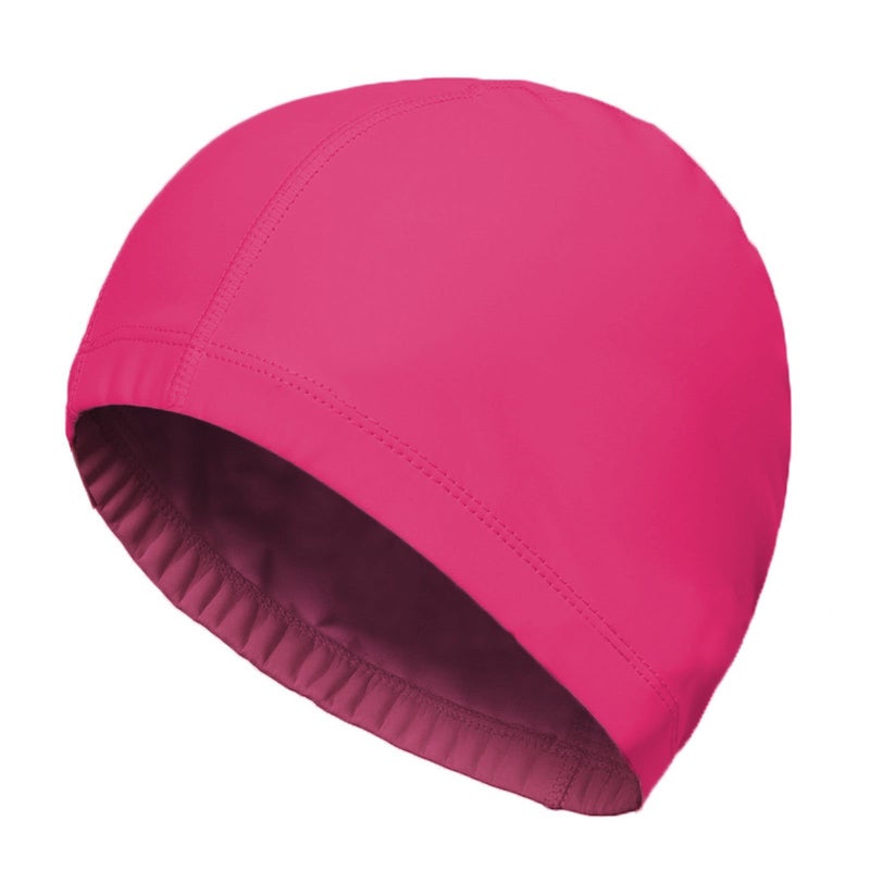 SUNTRADE 4-Pack Man Women Pure Color Nylon Spandex Fabric Swim Cap Swimming Cap Bathing Cap - Image 4