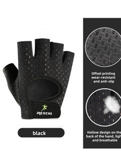REXCHI Fitness weightlifting non-slip gloves breathable thin sports gloves  - Image 1