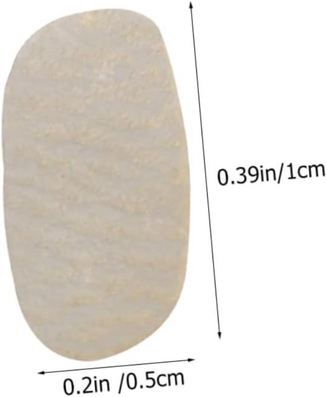 Abaodam 4sets Viola Bridge Pads String Pads for Violin Sheepskin Leather Violin Viola String Protectors 4pcs*4 - Image 2