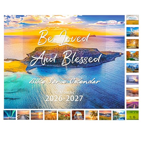 Chambom 2026-2027 Calendar - 18 Month Wall Calendar 2026-2027 JUL 2026 - DEC 2027, Wall Calendar Large Blocks, Calendar Wall for Office School Home Organizing & Planning, 11" x 17"(open) - Image 1