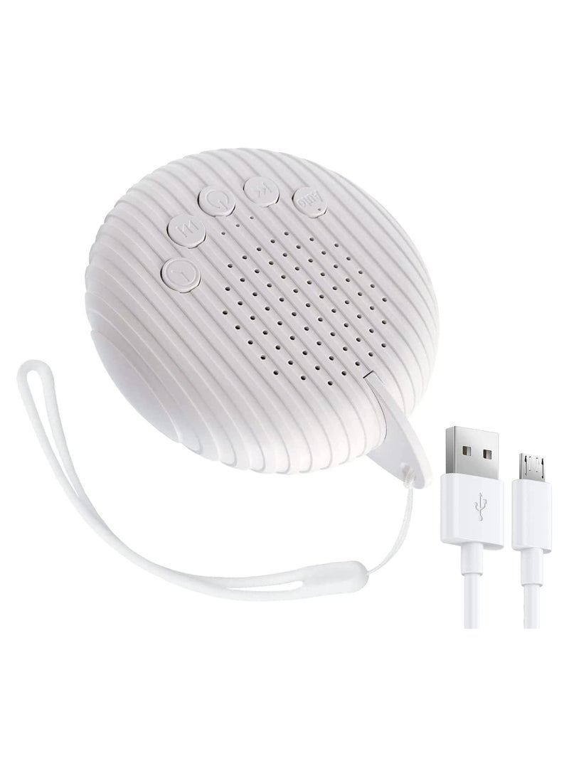 general White Noise Machine, 10 Soothing Nature Sounds Therapy Portable Sleep Sound Machine, Mini Sound Machine for Baby Kids Adults, USB Rechargeable Baby Sleep Machine with 3 Timer Memory Functions - Image 1