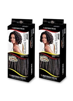 (Nubian Twist Braid 2 Packs) Synthetic Braiding Hair In 1B
