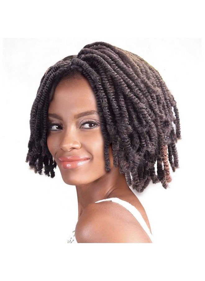 Motown Tress - (Nubian Twist Braid 2 Packs) Synthetic Braiding Hair In 1B - Image 1