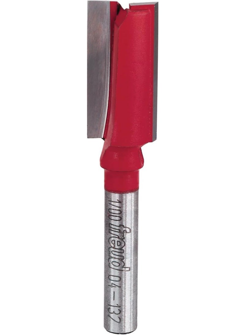 freud Freud 04-137: 5/8" (dia.) Double Flute Straight Bit with 1/4" shank, 2-3/4" overall length 