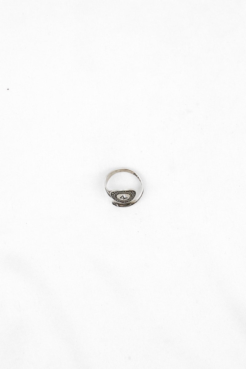 ALEX AND ANI Women Number 4 Spoon Ring, Silver  - Image 2
