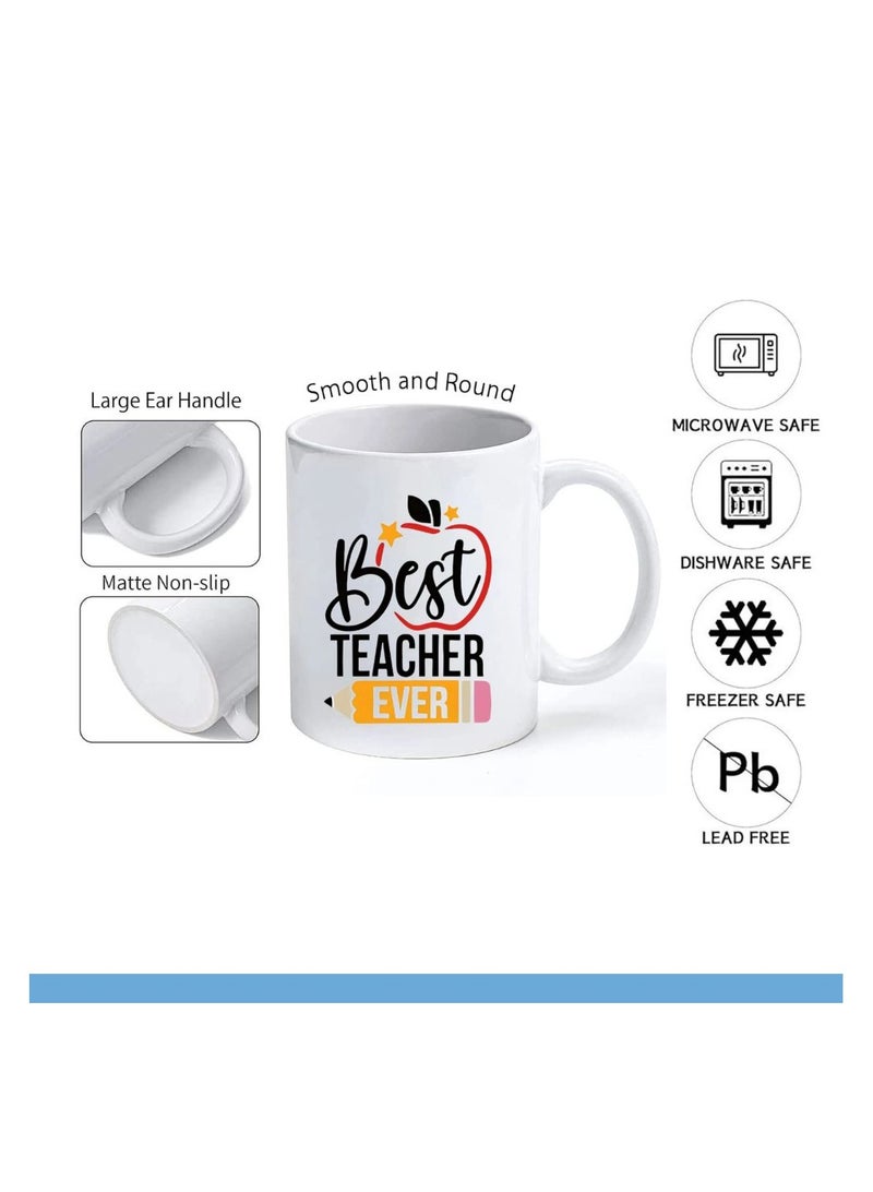 PRINTSHOP4ME Teachers Day T-Shirt And Ceramic Coffee Mug Combo–Thoughtful Gift Set For Teachers–Ideal For Women Educators–Appreciation Gift For Teacher’s Day,End Of Year Or Back To School  - Image 4