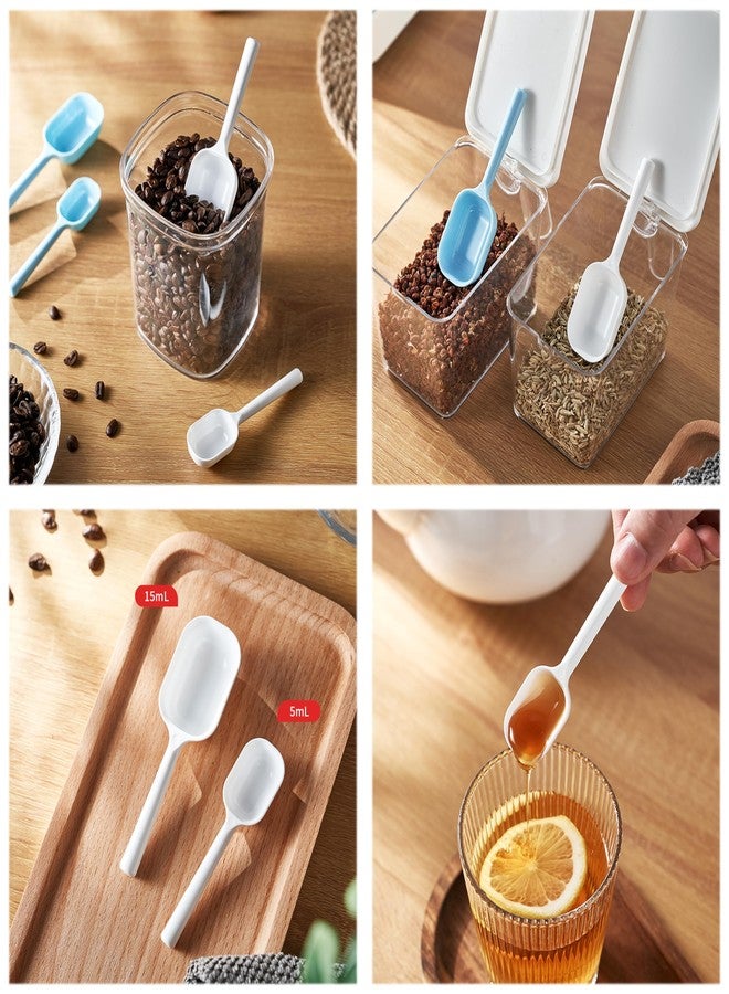 EIKS 4 Sets Teaspoons Measuring Spoons for Dry and Liquid Ingredients Use in Kitchen Cooking Baking Coffee - Image 4