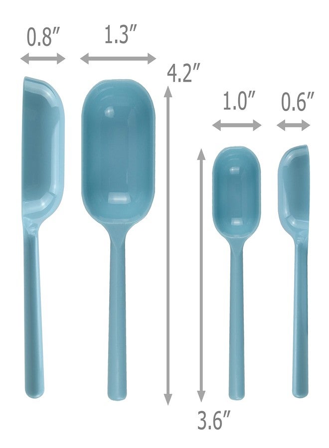 EIKS 4 Sets Teaspoons Measuring Spoons for Dry and Liquid Ingredients Use in Kitchen Cooking Baking Coffee - Image 3
