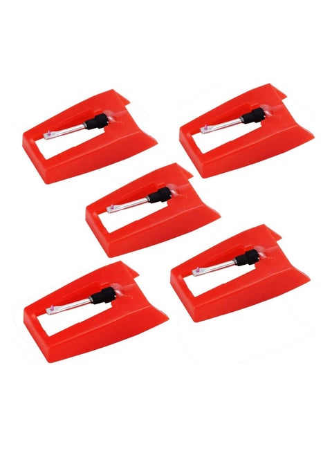 Record Player Needles Replacement Turntable Ruby Replacement Needle for Vinyl Record Player LP Phonograph Victrola ION Crosley 5 Pack