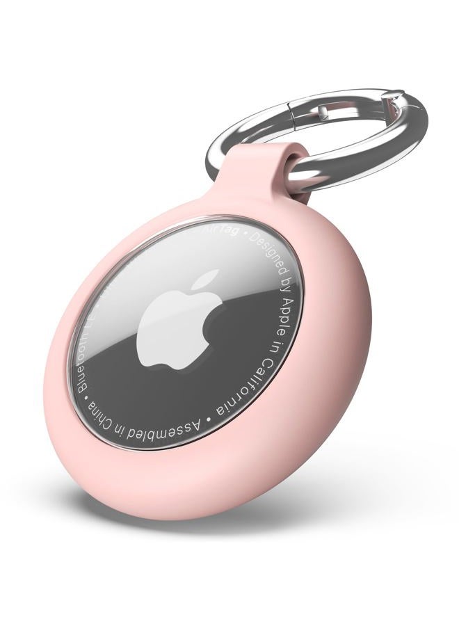 Sinjimoru Soft Cover Case for AirTag Pink - Image 1