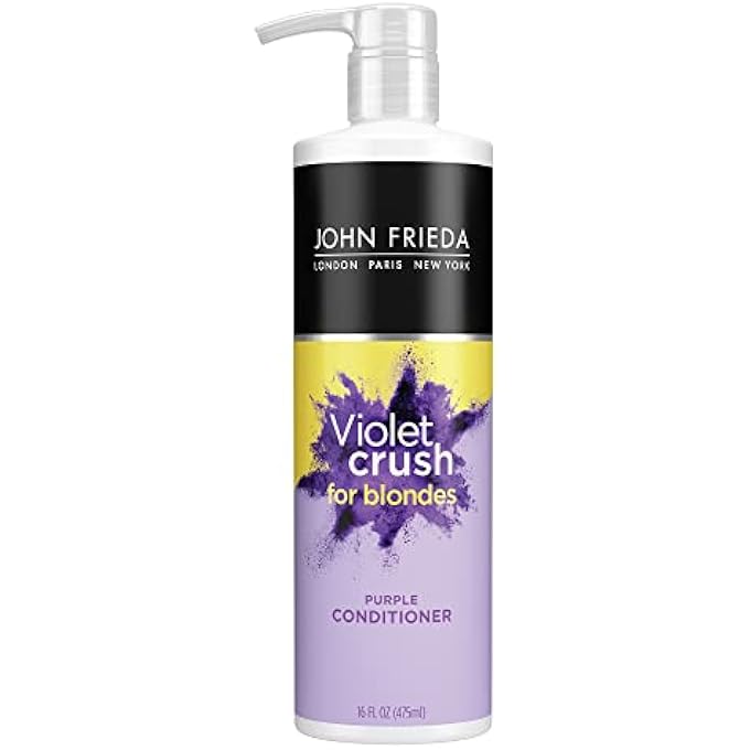 John Frieda VIOLET CRUSH PURPLE CONDITIONER FOR BLONDE HAIR, 16 FL OZ - Image 2