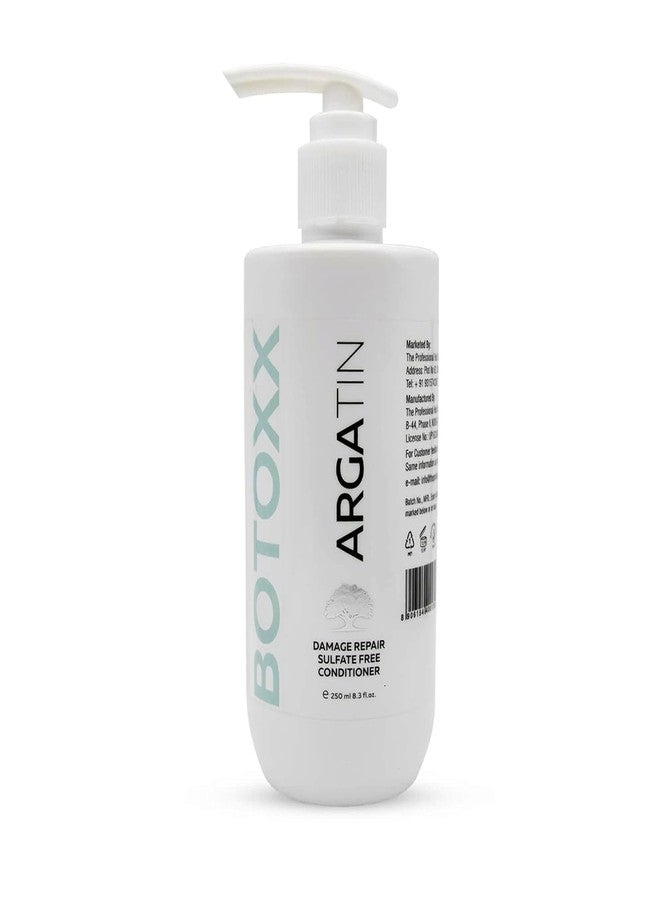 Argatin Damage Repair Conditioner with Keratin & Almond Oil, Sulphate-Free Formula for Dry, Frizzy & Damaged Hair - 250ml - Image 1