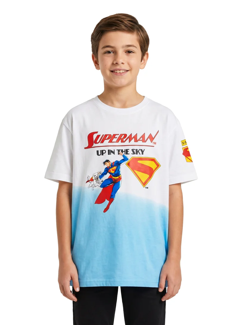 Warner Bros. Warner Bros. Teen Boys Superman Oversized T-Shirts – Pack of 3