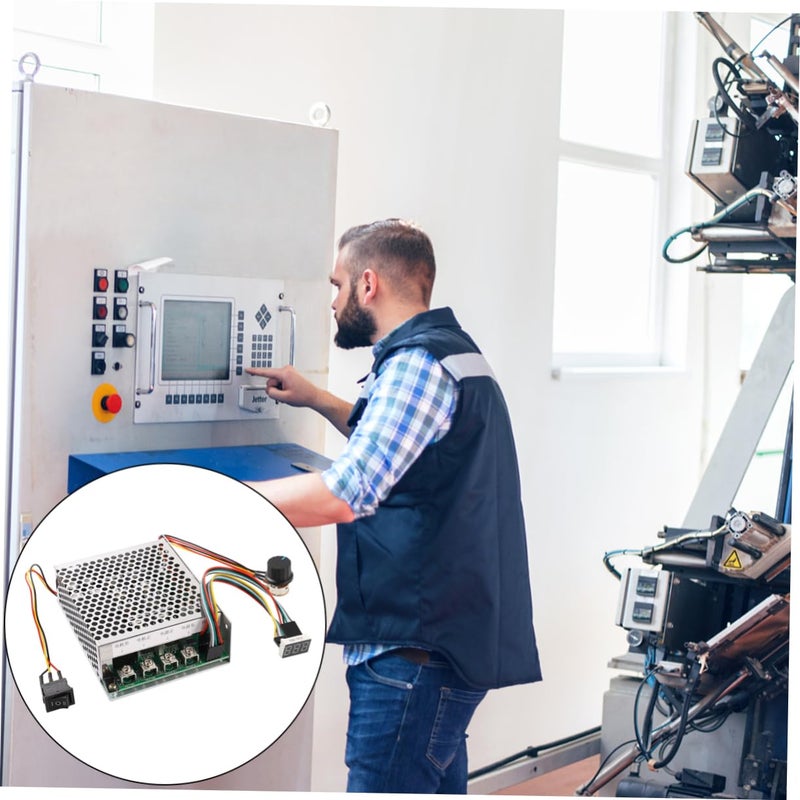 Digital Display Adjustable Speed Reversible Motor Controller Driver 60a For Factory Use - Image 4