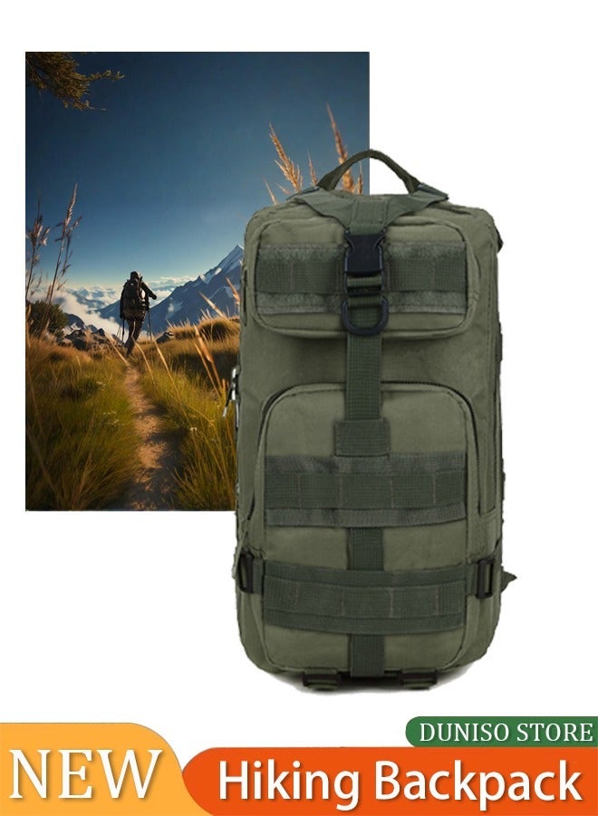 DUNISO 35L Military Tactical Backpacks Army Assault Pack 3 Day Bug Out Survival Bag Hiking Treeking Rucksack Green - Image 1