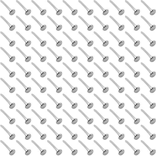 Clipco Paper Fasteners Large 1-Inch Silver Nickel Plated (100-Pack) - Image 2