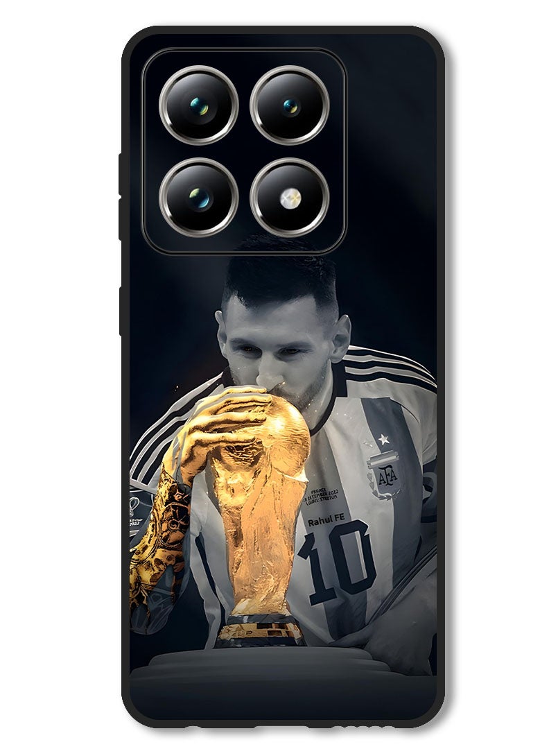 Theodor Case Compatible with Xiaomi 14T Protection Shockproof Bumper Cover Messi (1) - Image 1