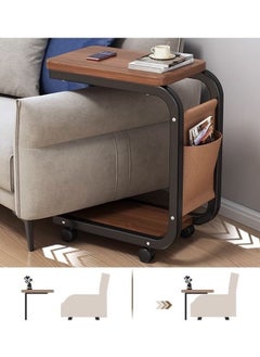 ماركة غير محددة طاولة جانبية متحركة بتصميم عصري ووظائف متعة  - Image 2