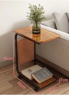 ماركة غير محددة طاولة جانبية متحركة بتصميم عصري ووظائف متعة  - Image 5