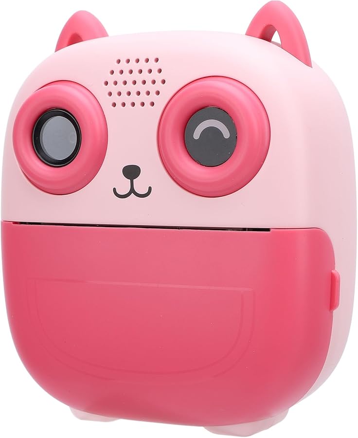 Pink Instant Print Camera Portable Thermal Printing 48MP 1080P Digital Video Camera 2.4 Inch - Image 5
