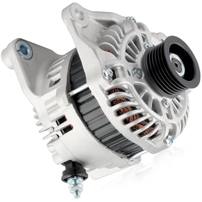Farrme 20288N Car Alternator Fit for Mazda CX-5 CX5 CX-3 MX-5 Miata, for Mazda 3, for Mazda 6, for Toyota Yaris iA, for Scion iA Automotive Replacement Alternators 100A PE0118300, PE01-18-300, 20288 - Image 1