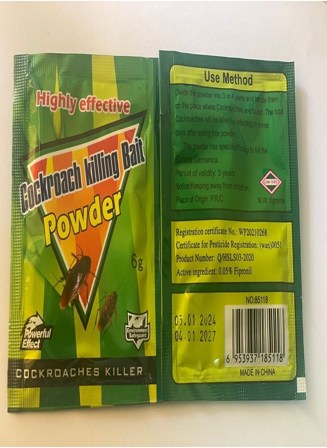 Generic - 10 Pack Cockroach Killing Bait Powder - Image 1