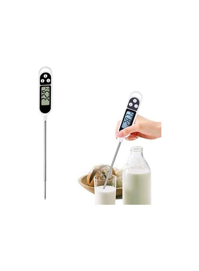 Digital Food Temperature Thermometer white color