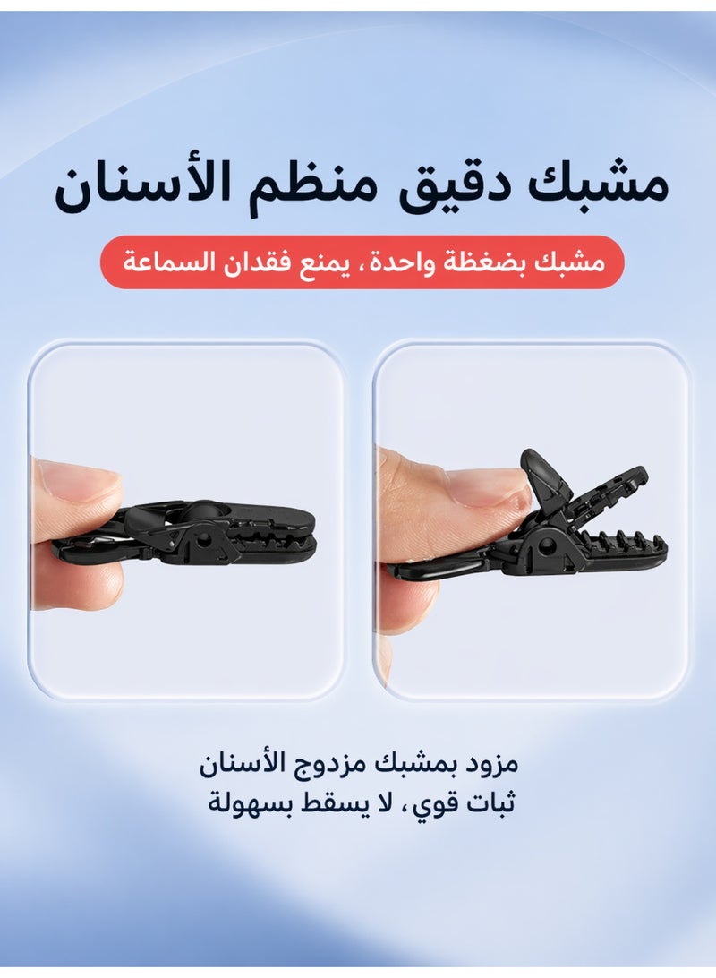 تينجوتون مشبك سماعة أذن للأطفال بتصميم فراولة لطيف – حزام مانع للفقد قابل للتعديل، متين ومناسب لمعظم الأجهزة السمعية - Image 4
