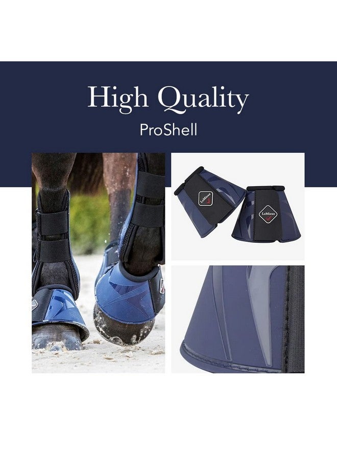 LeMieux ProShell Overreach Horse Boots - Over Reach or Bell Boots for Horses - Protective Gear and Training Equipment - Equine Boots, Wraps & Accessories (Black - Large) - Image 5