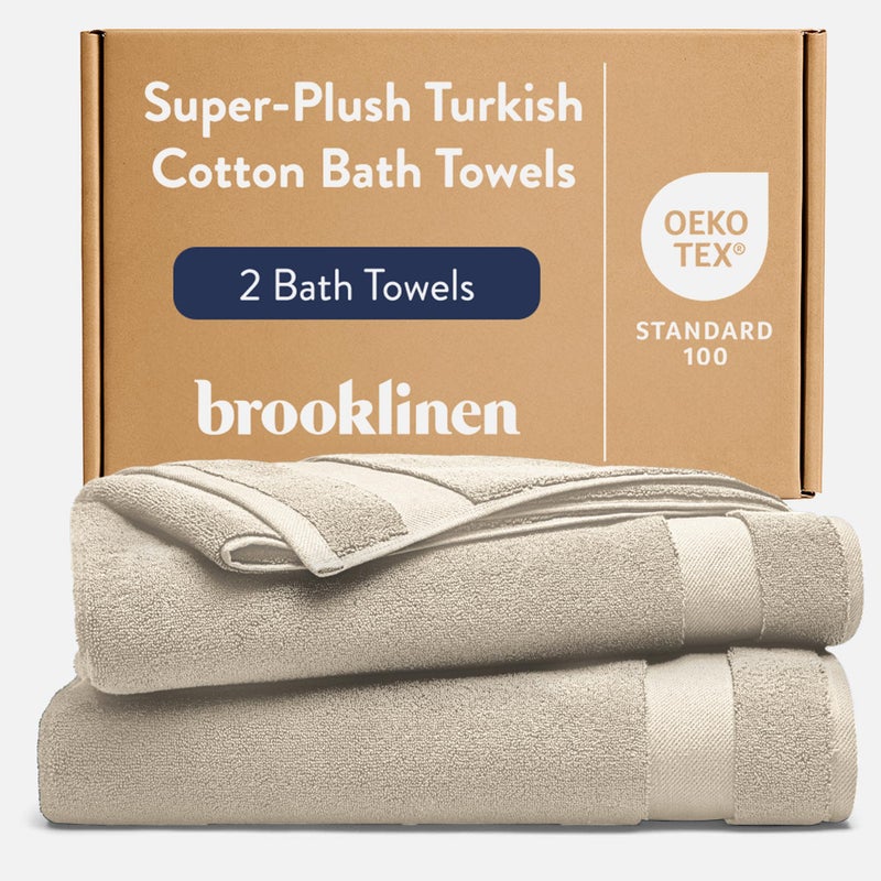 Brooklinen Super-Plush Turkish Cotton Bath Towels - Image 1