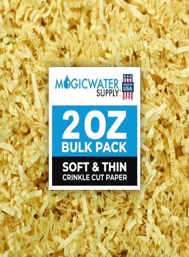 MagicWater Supply ماجيك ووتر سبلاي - 2 أونصة - كناري - ورق ممزق ناعم ورقيق ومجعد، مثالي لتغليف الهدايا، وملء السلال، وأعياد الميلاد، وحفلات الزفاف، والذكرى السنوية، وعيد الحب، وغيرها من المناسبات. - Image 1