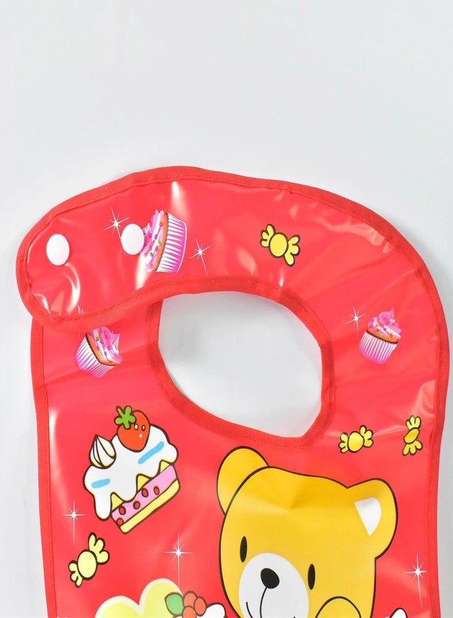 Exxelo Multifunctional Waterproof Baby Bib - Soft BPA-Free Reusable Fabric & Plastic Bib for Infants and Toddlers, Easy to Clean, Comfortable Feeding Bib - Image 2