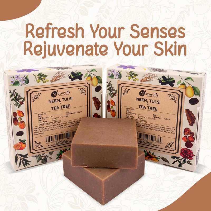 Naturalis Lemon Soap - Handmade Cold-Pressed Lemon Soap for Bath with Lime Essential Oil - Luxury Soap for Deep Nourishment, Moisturizing, and Refreshing, 100g - Image 3