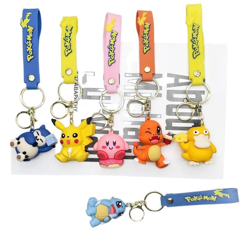 Pokemon Silicone Keychain