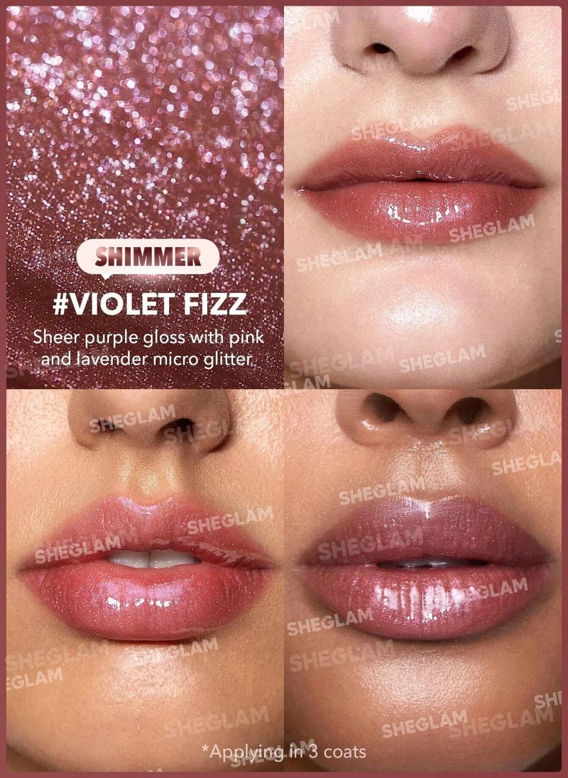 SHEGLAM SG SHEGLAM Pout-Perfect Shimmer Lip Plumper - Violet Fizz