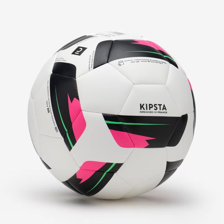KIPSTA TPU Football Training Ball F100 Size 5 White - Image 2