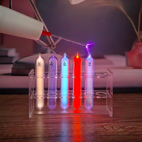Joytech 5PC Noble Gases Tube Glass Sealed Rare Gases Neon Light Tesla Coil Demonstration Prop Scientific Exhibition SS22 - Image 5