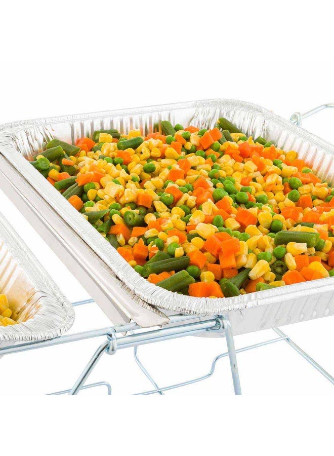 Restaurantware Met Lux 12.5 Inch Steam Table Adapter Bar, 1 Straight Steam Table Divider Bar - Sturdy, Fits All Types Of Pans, Stainless Steel Salad Bar Divider, For Hotels, Buffets, or Parties, - Image 2