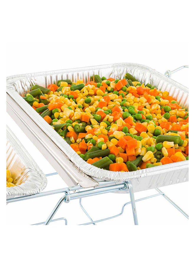 Restaurantware Met Lux 12.5 Inch Steam Table Adapter Bar, 1 Straight Steam Table Divider Bar - Sturdy, Fits All Types Of Pans, Stainless Steel Salad Bar Divider, For Hotels, Buffets, or Parties, - Image 5