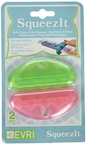 Evriholder Squeeze It Assorted Color Multipurpose Tube Squeezer, Set of 2, Color May Vary - Image 4