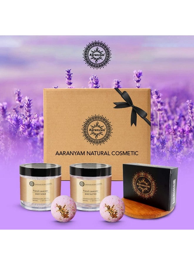Aaranyam Luxury Bath and Body Care Set | Gift Set For Women & Men| Pamper Your Loved Ones | Gift Set for Every Occasion | Premium Bath Gift Set - Christmas, Velentine, Birthday, Anniversary Home Spa Gift Pack of 5. - Image 5