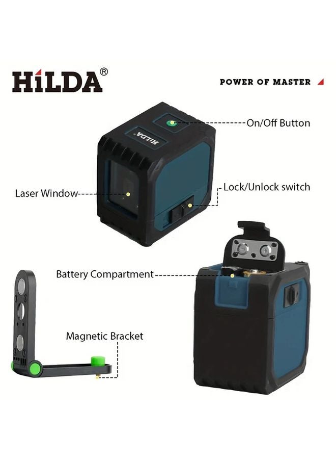 Hilda 100ft Self Leveling Green Laser Level With Tripod And Bag - Image 4