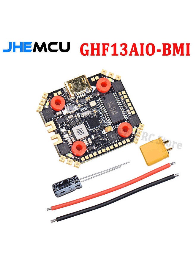 null - GHF13AIO-BMI 2-4S F4 Flight Controller BMI270 STM32F411 with OSD 5V BEC 16x16mm for Remote Control FPV Racing Drone - Image 1