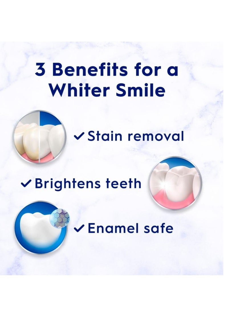Crest 3D White Whitening Therapy Charcoal Deep Clean Invigorating Mint Teeth Whitening Toothpaste, 4.6 oz Pack of 3, Anticavity Fluoride Toothpaste, Gently Brightens Teeth, Strengthens Enamel - Image 1