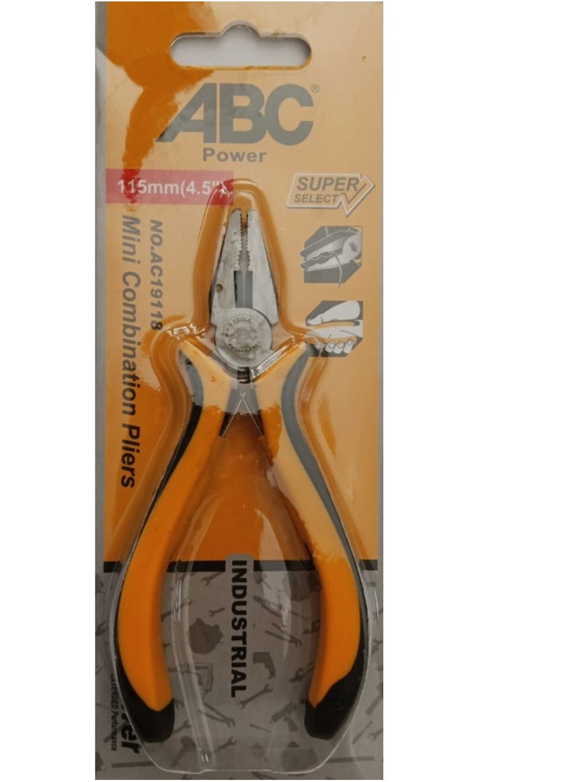 ABC - Mini Combination plier 4.5 INCH - Image 1
