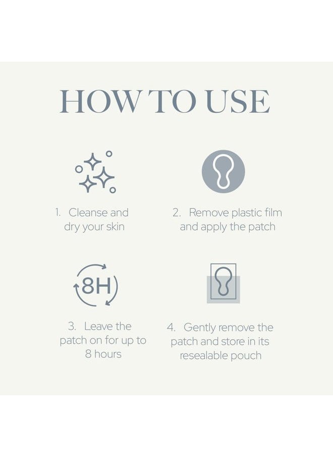 Sio Beauty SuperLift Forehead, Eye, & Lip Anti-Wrinkle Silicone Patches - Reduce Brow, Smile, and Under Eye Wrinkles Overnight  - Image 5