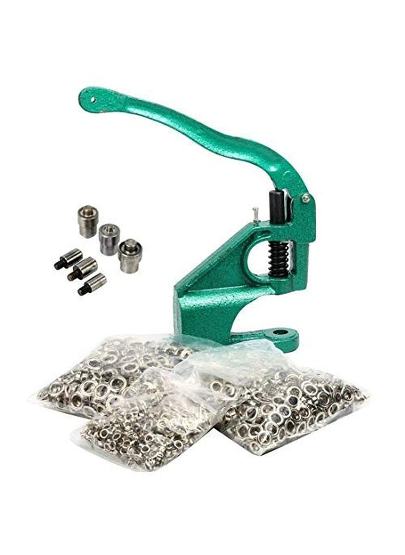 DIY Crafts DIY Crafts CTDIYHI54600 Hand Press Grommet Machine Grommets Eyelet Tool Kit 3 Die Hand Press Grommet Machine 024  - Image 3