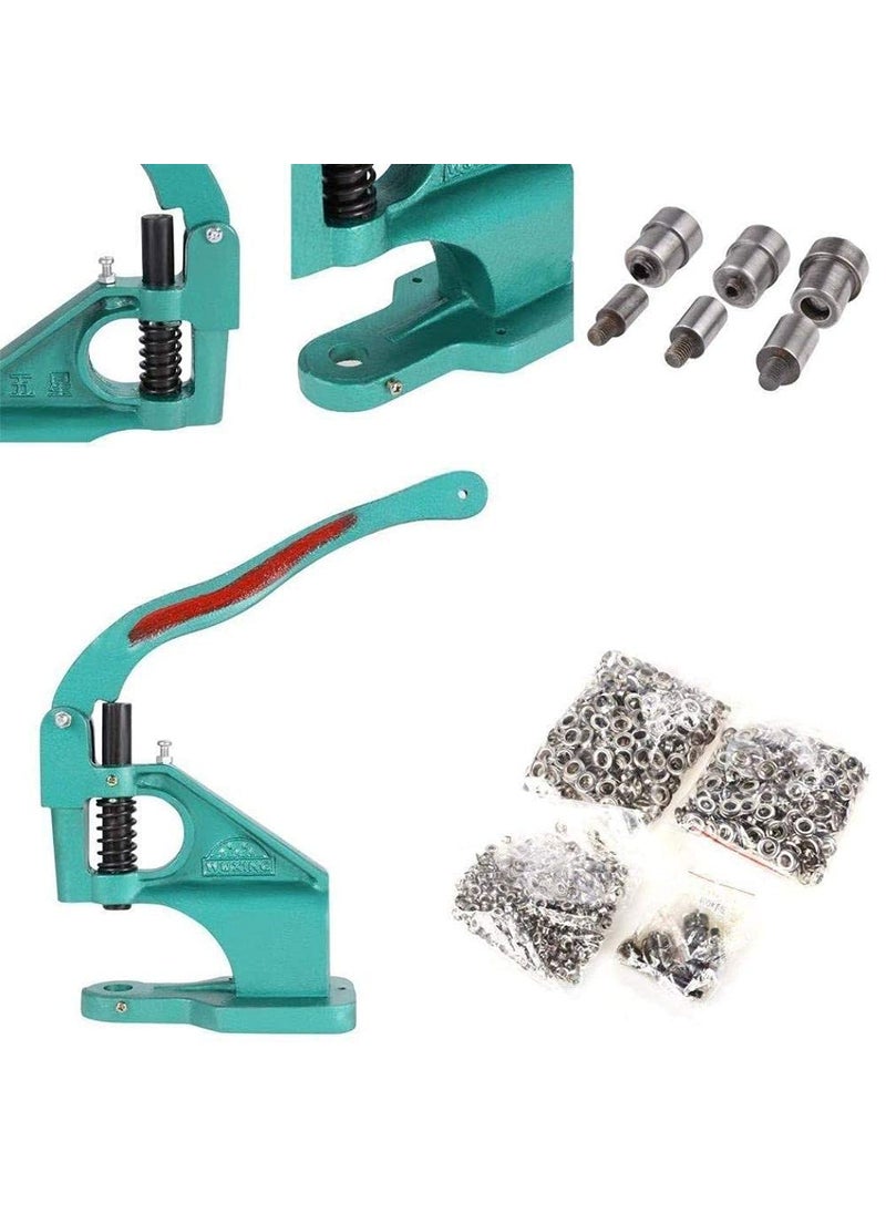 DIY Crafts DIY Crafts CTDIYHI54600 Hand Press Grommet Machine Grommets Eyelet Tool Kit 3 Die Hand Press Grommet Machine 024  - Image 5