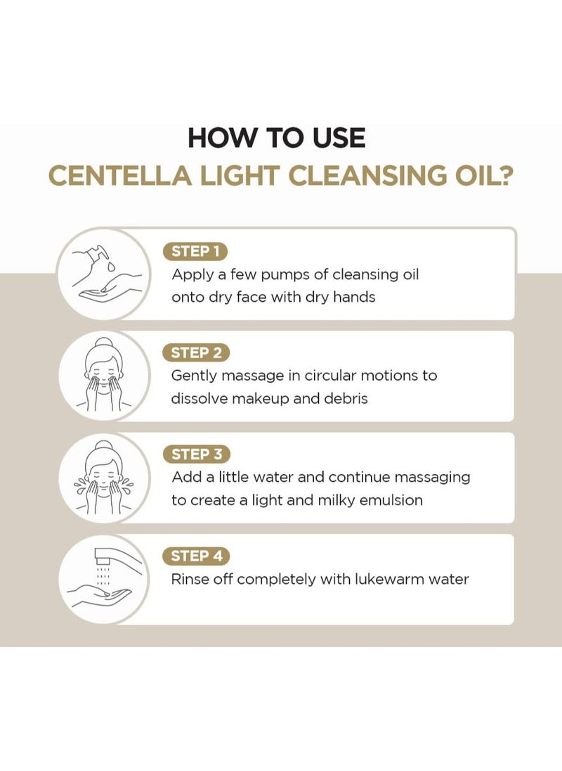 Madagascar Centella Light Cleansing Oil 6.76 fl.oz, 200ml