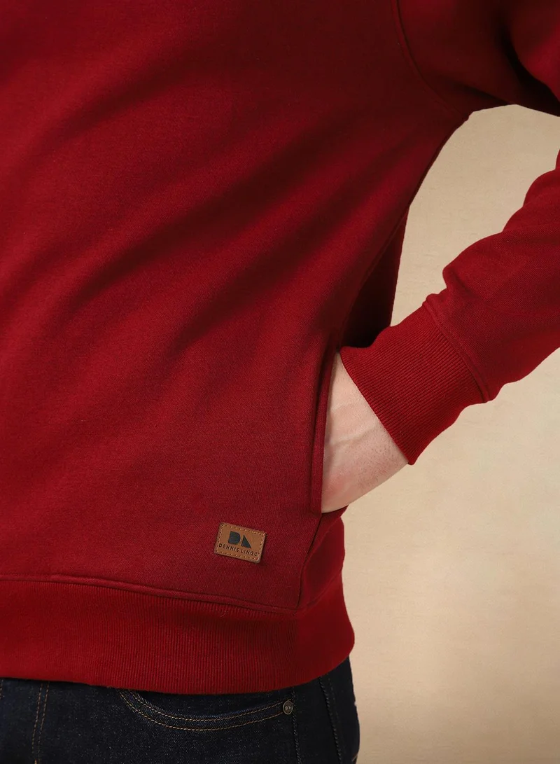 Dennis Lingo Maroon SWEATSHIRTS for Men | Best Price UAE